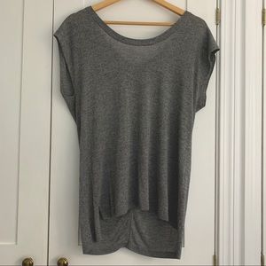 Charlie Paige Heather Gray Blouse